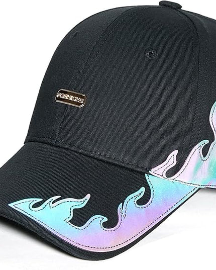 Trendy Unisex Graffiti Baseball Cap, Adjustable Cotton Baseball Cap for Men & Women, Athletic Streetwear Hat