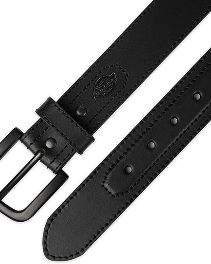 Dickies mens Industrial Strength Leather Belt – Workwear, Durable, Reinforced, Heavyweight