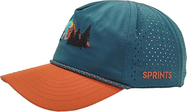 Sprints Semi-Structured EZ Rope Snapback | Lightweight, Quick Dry, Sport Hat, One Size, Unisex