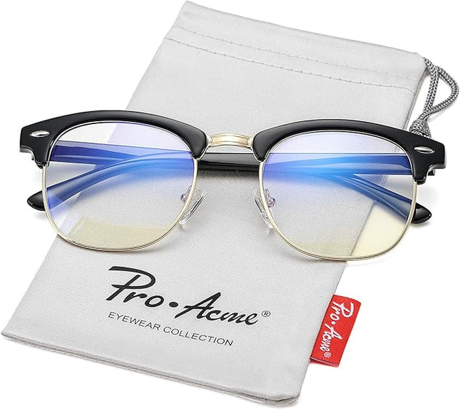 Pro Acme Semi-Rimless Polarized Sunglasses UV 400 Protection for Women Men
