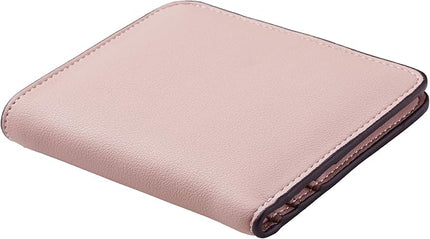 Toughergun Women’s Small Slim Leather Wallet with RFID Protection, Compact Bifold Mini Purse with Clear ID Window