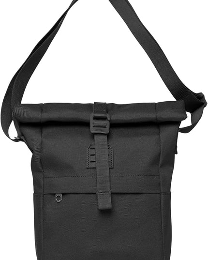 Sandqvist Men's Icon Sacoche Bag, Black, One Size