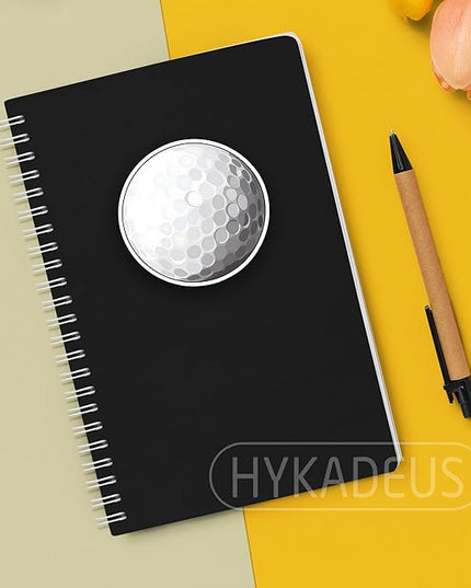 (3Pcs) Golf Ball Stickers Waterproof Vinyl Golf Ball Decals for Water Bottle, Tumbler, Laptop, Phone Case, Poster Board, Scrapbooking, Team Players, Coach, 3" x 3"