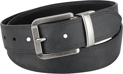 Columbia Men's 2-in-1 Reversible Casual Leather Belt for Versatile Everyday Style
