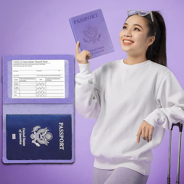 Leather Passport Holder,International Travel Must Haves Travel Accessories for Women Men, Cruise Ship Essentials, Travel Gifts