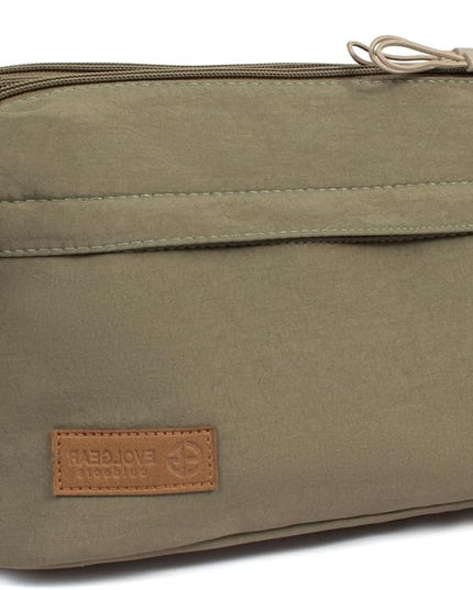 Crossbody Sling Bag Canvas Purse Small Shoulder Handbag 5 Pocket Casual Travel Messenger Hobo Bag Phone Satchel Backpack