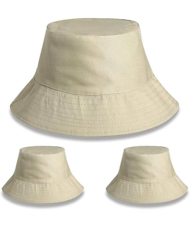 DASSNANE Sublimated Bucket Hats Bulk Solid Color DIY Blank Hat Bucket Hats for Men, Women and Adults