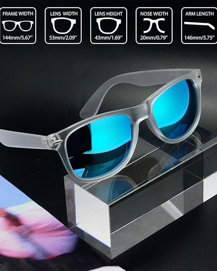 Joopin Square Sunglasses Polarized UV Protection Trendy Designer Sun Glasses Men Women