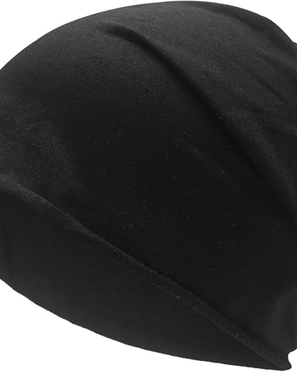 ZLYC Cotton Thin Slouchy Beanie Hat for Men Women Fashion Soft Stretch Knit Skull Cap