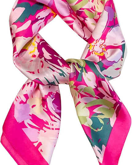 Satin Bandana Headscarf for Women Silky Hair Scarves for Fashion Lightweight