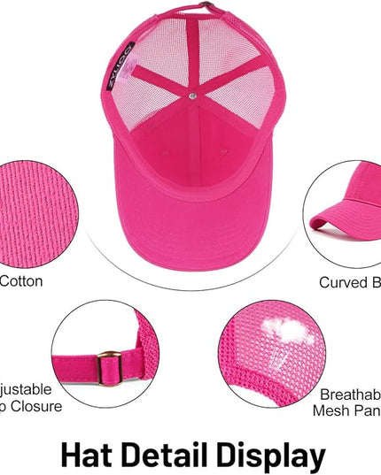 Zylioo XL XXL Oversize Baseball Cap, 100% Cotton Adjustable Dad Hat for Big Heads 23.5"-25.5", Soft Crown Large Size Cap