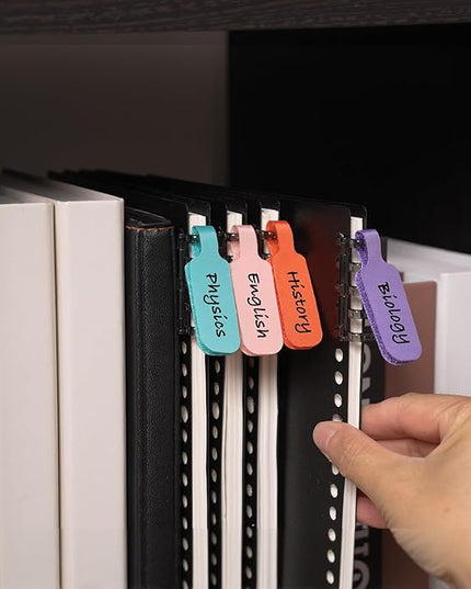 Trilancer Cable Cord Labels Large Size, for Organizing Wires and Identification, Multicolored Handwriting Cable Tags, Reusable with Multiple Uses - 35 PCS