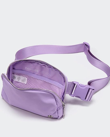 Pander Everywhere Belt Bag for Women, Fashion Waist Packs, Crossbody Bags, Everywhere Belt Bag with Adjustable Strap (Lilac Purple).