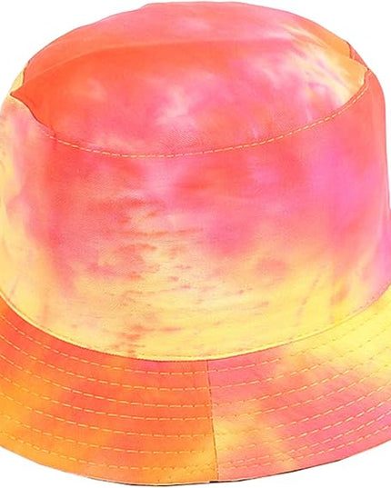 Mashiaoyi Unisex Print Double-Side-Wear Reversible Bucket Hat