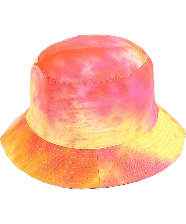 Mashiaoyi Unisex Print Double-Side-Wear Reversible Bucket Hat