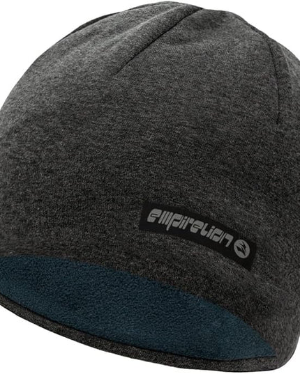 EMPIRELION Softshell Winter Fleece Lined Beanie Hats, 9" Running Skull Cap Thermal Tactical Watch Cap Men Women