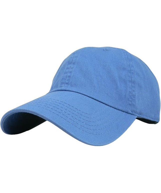 Gelante Baseball Cap Dad Hat 100% Cotton Polo Style Plain Blank Adjustable Size.