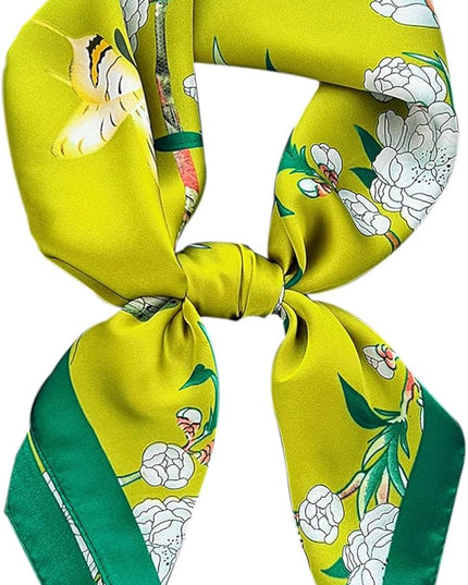 Satin Bandanas Head Scarf For Women Hair Scarves Accessories Lightweight Fashion Wrap Neck Silk Sleeping Headscarf