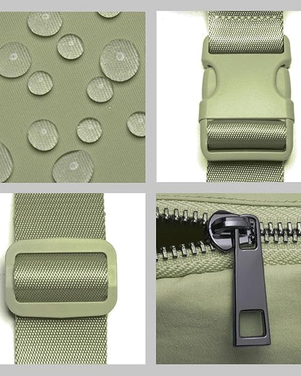 Belt Bag for Women Fanny Pack Crossbody Bags for Women Fashion Waist Packs with Adjustable Strap Gifts for Teenage Girls Women Men (khaki Green)