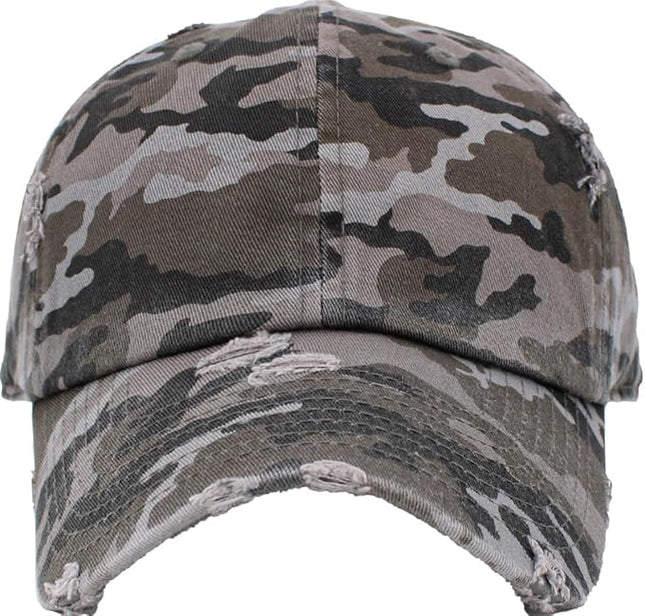 KBETHOS Vintage Washed Distressed Cotton Dad Hat Baseball Cap Adjustable Polo Trucker Unisex Style Headwear