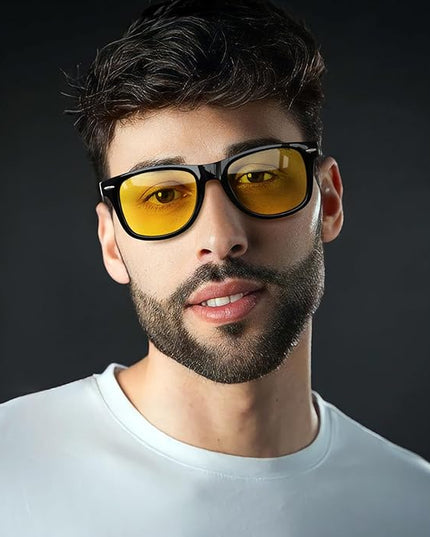 Joopin Square Sunglasses Polarized UV Protection Trendy Designer Sun Glasses Men Women