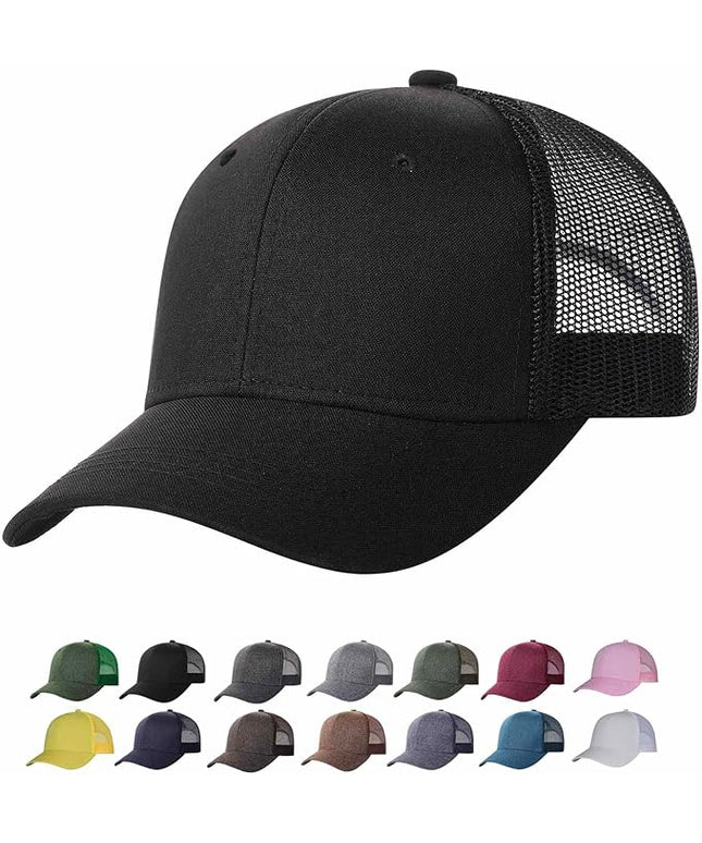 TSSGBL M, L, XL, XXL Snapback Trucker Hats Baseball Caps Adjustable Blank Mesh Back Ball Caps for Men Women