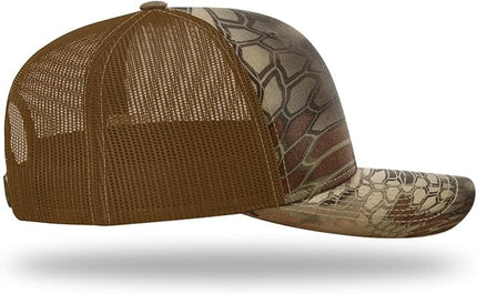 Richardson 112 Trucker Hat - Premium Adjustable Snapback Hat - Structured Six Panel Richardson Blank Caps