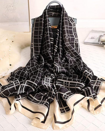 Silk Scarf Mulberry Silk Fashion Scarves Long Lightweight Shawl Wrap …