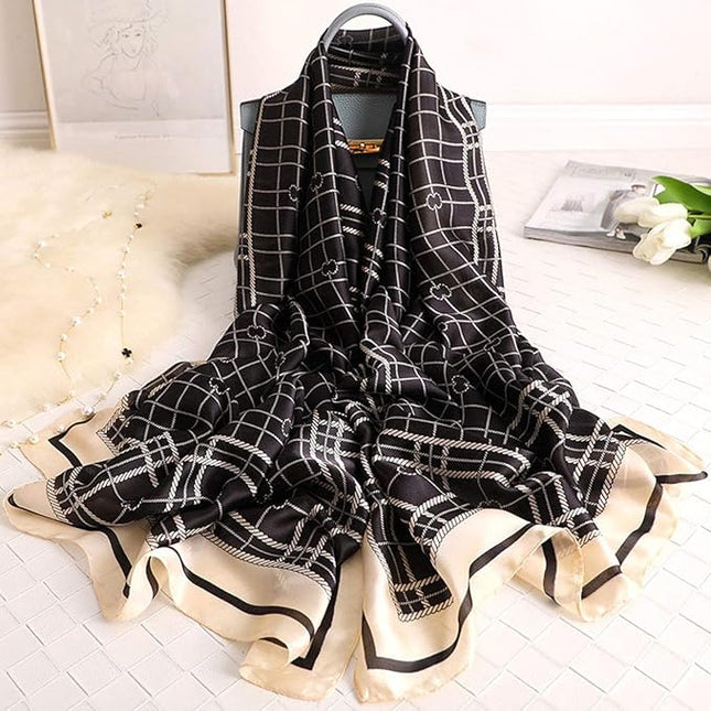 Silk Scarf Mulberry Silk Fashion Scarves Long Lightweight Shawl Wrap …