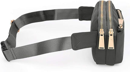 UTO Fanny Pack for Women Crossbody Trendy Fashion Belt Purse Chest Waist Hip Bumbag for Outdoor Shopping Travel Hiking