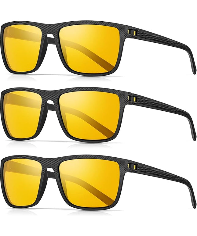 Sunglasses-Men Polarized Mens Sunglasses: Classic Women Sun Glasses UV Protection for Fishing Driving Golf