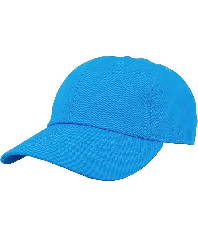 Gelante Baseball Cap Dad Hat 100% Cotton Polo Style Plain Blank Adjustable Size.