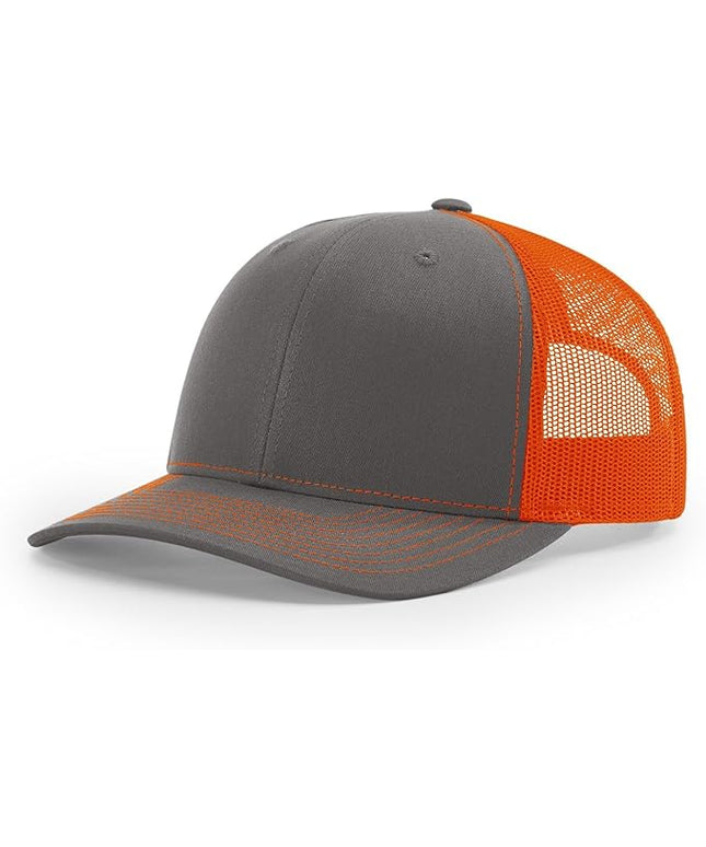 Richardson 112 Classic Six-Panel Adjustable Snapback Trucker Cap | Bulk Packs Available