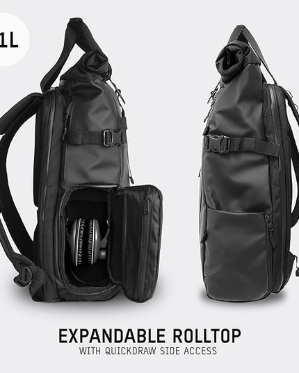 WANDRD PRVKE 41L, V3 Photography Bundle: Weather-Resistant Travel & Camera Backpack with Laptop Sleeve, Quick Side Access, Clamshell Opening – Ideal Photography & Travel Bag