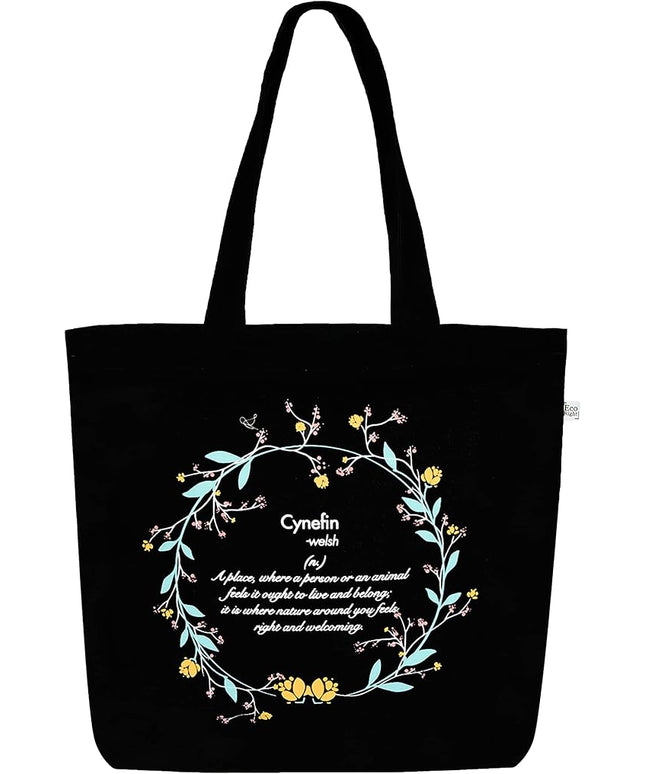 Ecoright Aesthetic Canvas Tote Bag for Women Large Zipper Tote Bags with Pocket, Womens Tote Bag for Yoga, Work, Beach