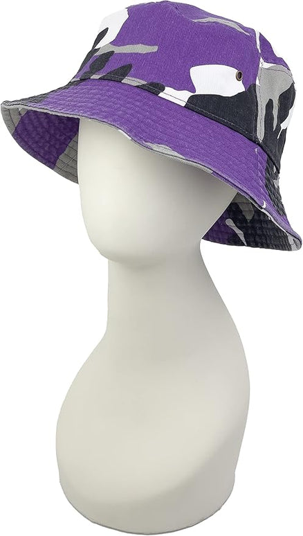 Utmost Bucket Hat 100% Cotton & Denim Lightweight Packable Outdoor Summer Beach Fishing Sun Hat