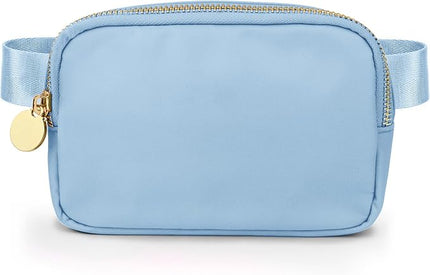 DANCOUR Blue Fanny Pack for Women – Stylish Crossbody Belt Bag, Everywhere Waist Bag, Trendy Bum Bag, Fashion Crossbody Fanny Pack, Blue Belt Bag Dupe, Lightweight Travel