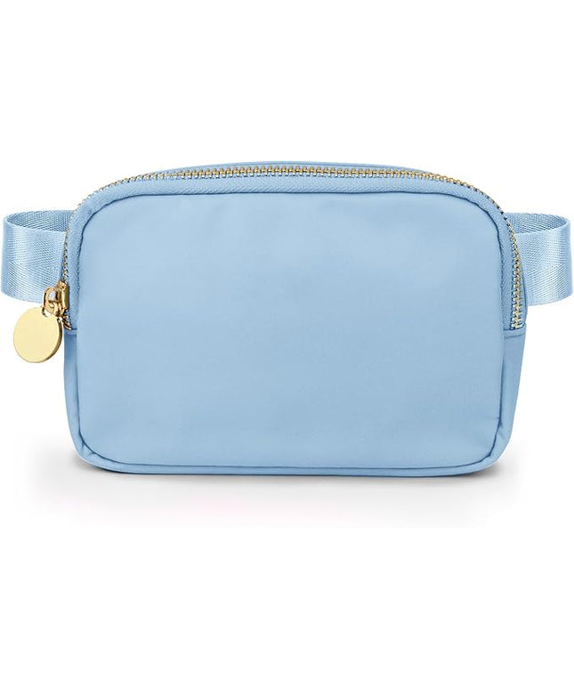 DANCOUR Blue Fanny Pack for Women – Stylish Crossbody Belt Bag, Everywhere Waist Bag, Trendy Bum Bag, Fashion Crossbody Fanny Pack, Blue Belt Bag Dupe, Lightweight Travel