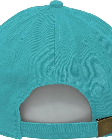 Glory Max 100% Cotton Baseball Cap Classic Plain Low Profile Golf Dad Hat Buckle Adjustable