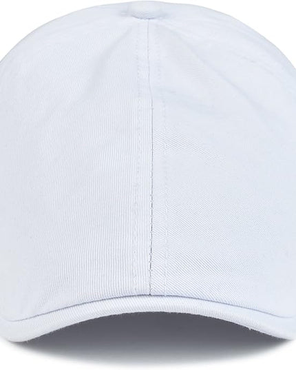 VOBOOM Cotton Washing Flat Cap Cabbie Hat Gatsby Ivy Irish Hunting Newsboy