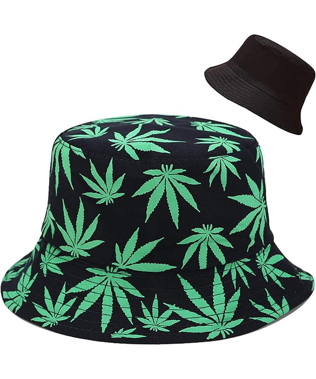XYIYI Cute Bucket Hat Beach Fisherman Hats for Women, Reversible Double-Side-Wear