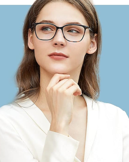 BLUEMOKY Blue Light Reading Glasses for Women 3 Pack Fashion Cat Eye Computer Glasses Bluelight Blocking Reader
