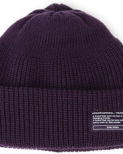 UNDERCONTROL Winter Trawler Fisherman Beanie Men Women Unisex Stylish Plain Docker Skull Hat Roll up Watch Cap Color Pack