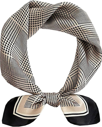 Satin Bandana Headscarf for Women Silky Hair Scarves for Fashion Lightweight
