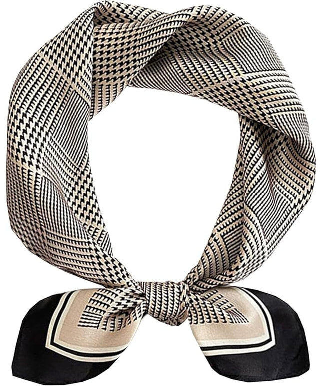 Satin Bandana Headscarf for Women Silky Hair Scarves for Fashion Lightweight