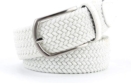Braided Canvas Woven Elastic Stretch Belts for Men/Women/Junior with Multicolored