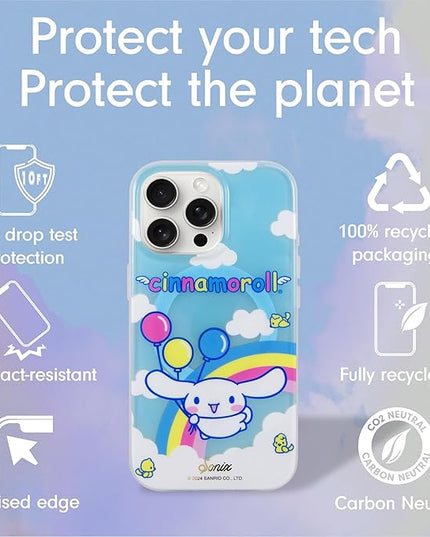 Sonix x Sanrio Phone Case for iPhone 15 Pro Max | Compatible with MagSafe | 10ft Drop Tested | Cinnamoroll Classic