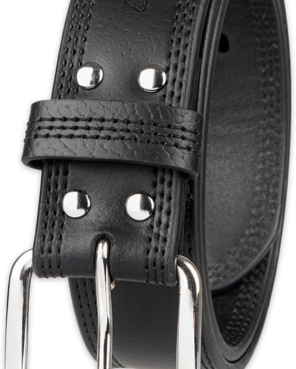 Dickies mens Industrial Strength Leather Belt – Workwear, Durable, Reinforced, Heavyweight