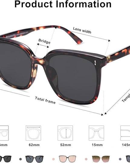 SOJOS Sunglasses for Women Men Vintage Style Shades SJ2157