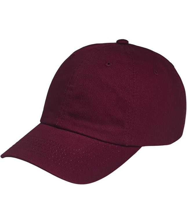 E BY ELIDAN Classic Dad Hat Cotton, Low-Profile Plain Baseball Cap, Adjustable, Breathable and Packable